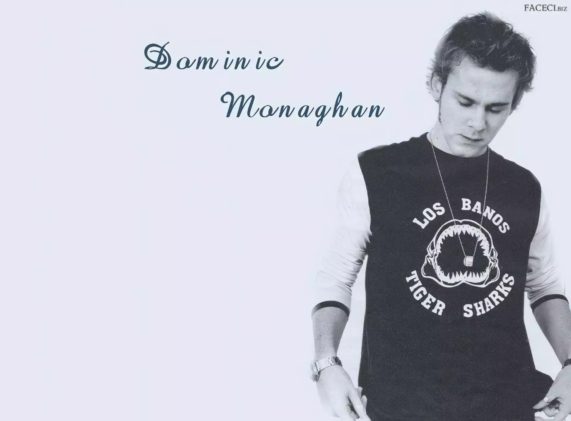 łańcuszek, Dominic Monaghan, jasne włosy